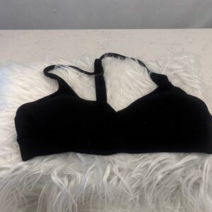 ALO Yoga Black Seamless Sports Bralette